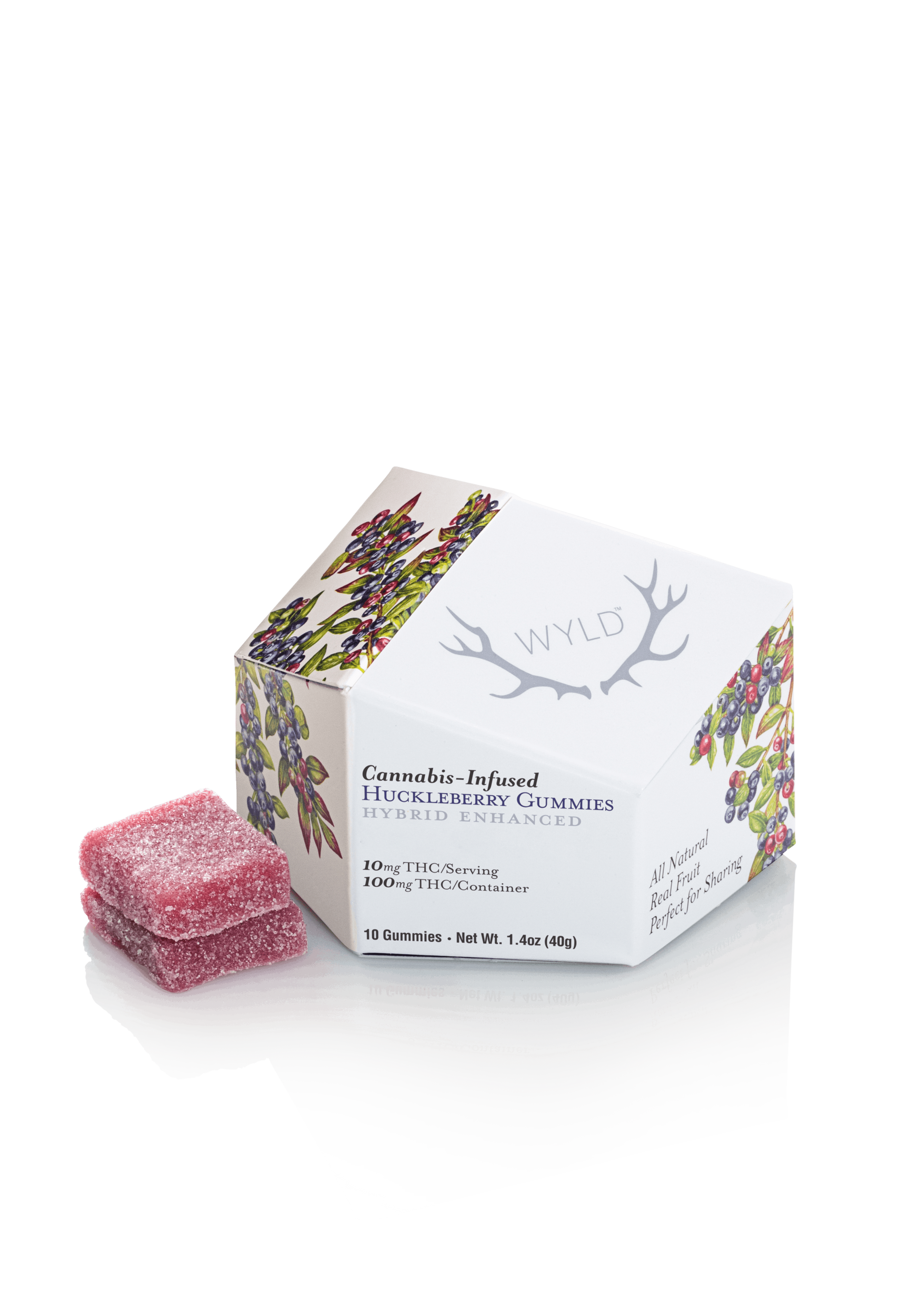 Wyld Huckleberry Gummies 100mg