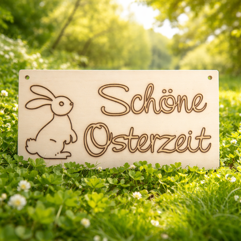 Schild Ostern