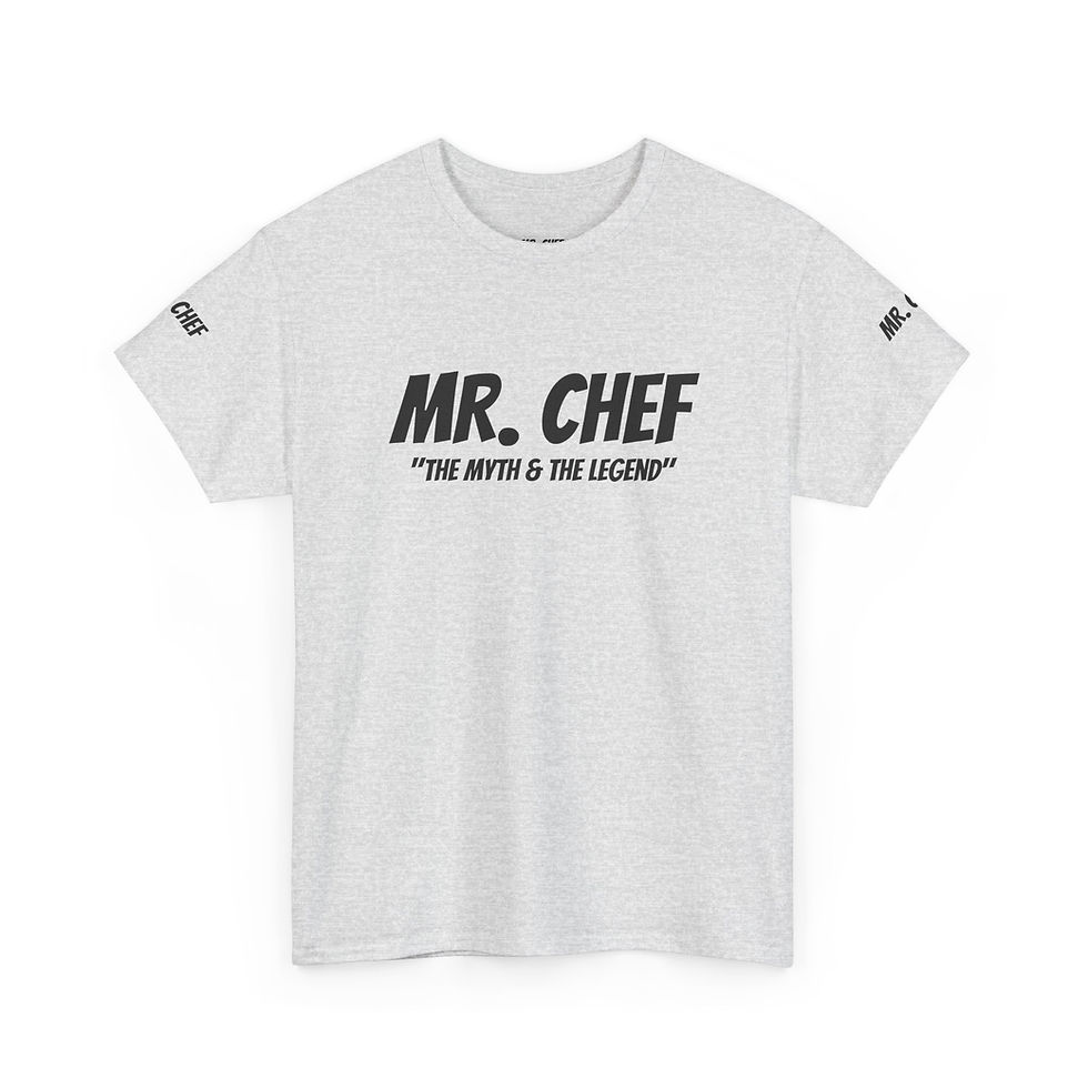 Thumbnail: Mr. Chef T-Shirt (King Of The Kitchen) - Unisex Tee