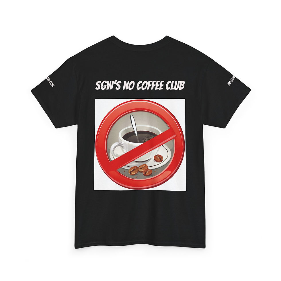Thumbnail: None of That Coffee Bull Crap Tee Shirt for Coffee Haters