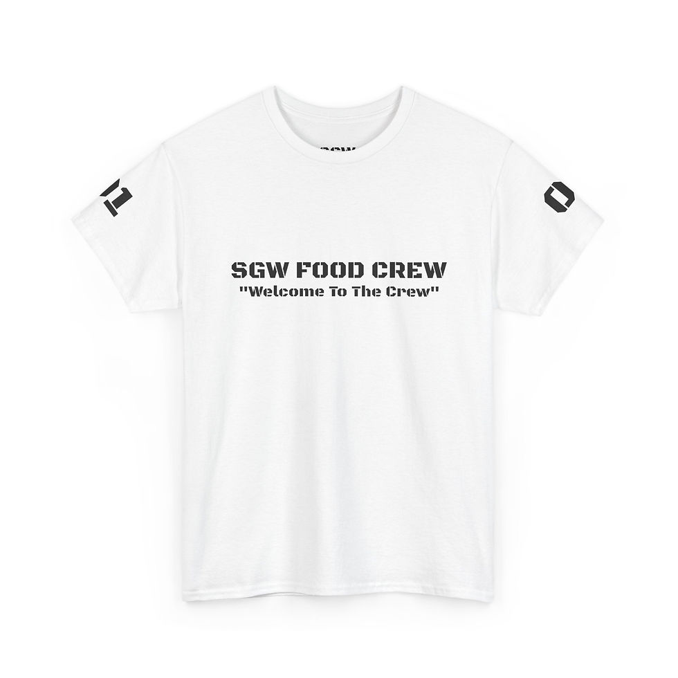 Thumbnail: Food Crew Unisex Tee Shirt - Be Part of the Crew Today
