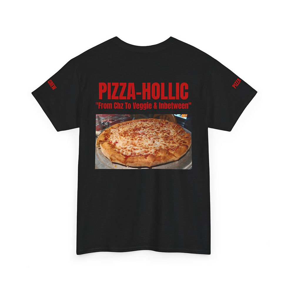 Thumbnail: Pizza-Holic Tee - SGW Crew Unisex T-Shirt