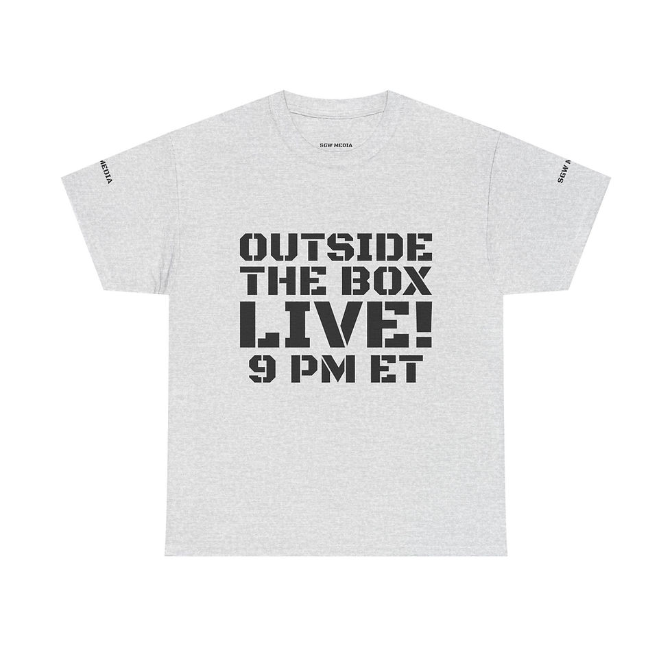 Thumbnail: T-Shirt Outside the Box Live Saturday Night Talk Show Tee