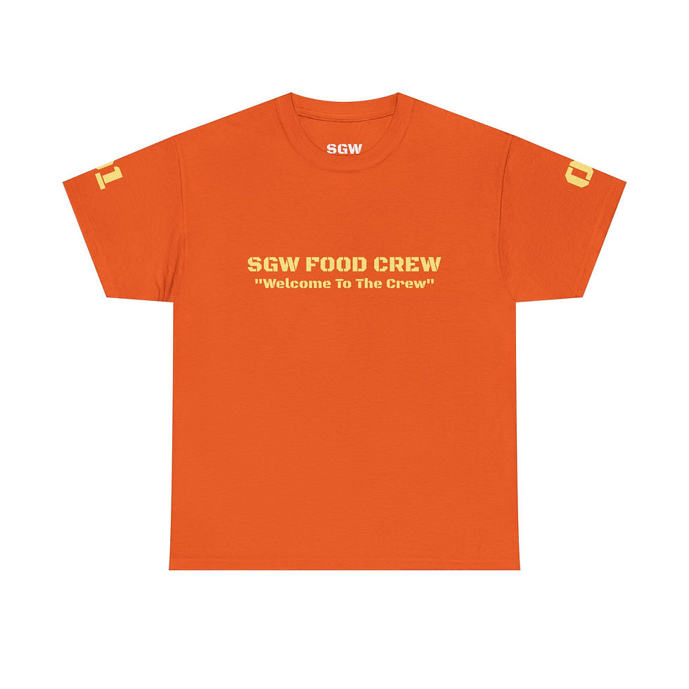 Thumbnail: Food Crew Unisex Tee Shirt - Be Part of the Crew Today