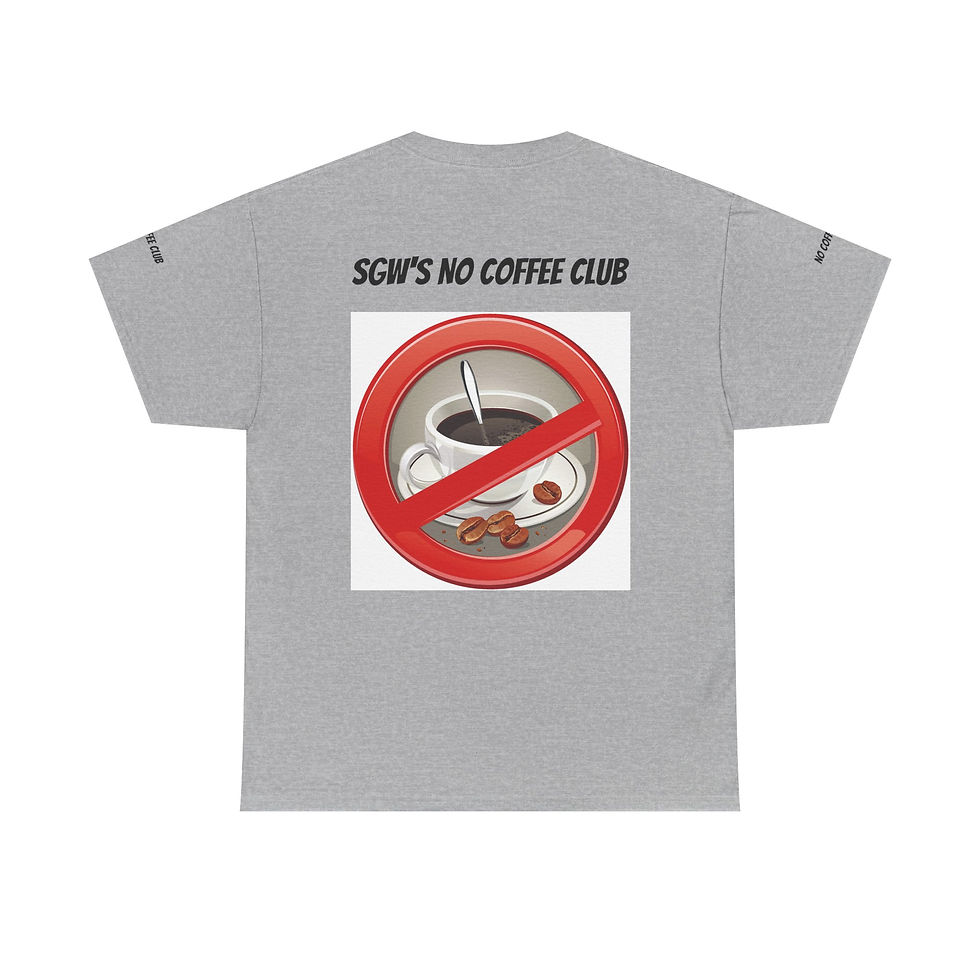 Thumbnail: None of That Coffee Bull Crap Tee Shirt for Coffee Haters
