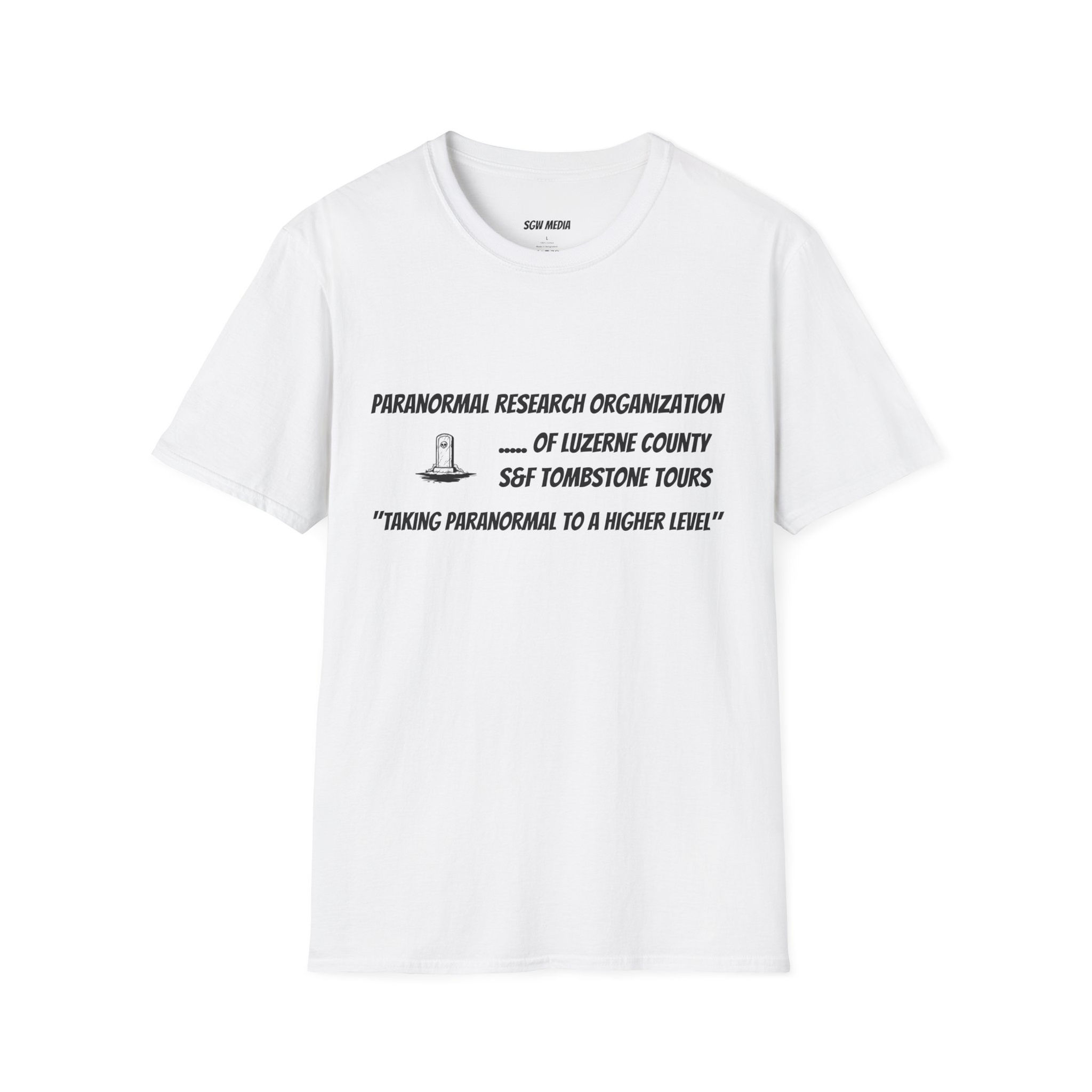 SGW Media PROLC Tombstone Tours T-Shirt — Paranormal Research Organization Tee