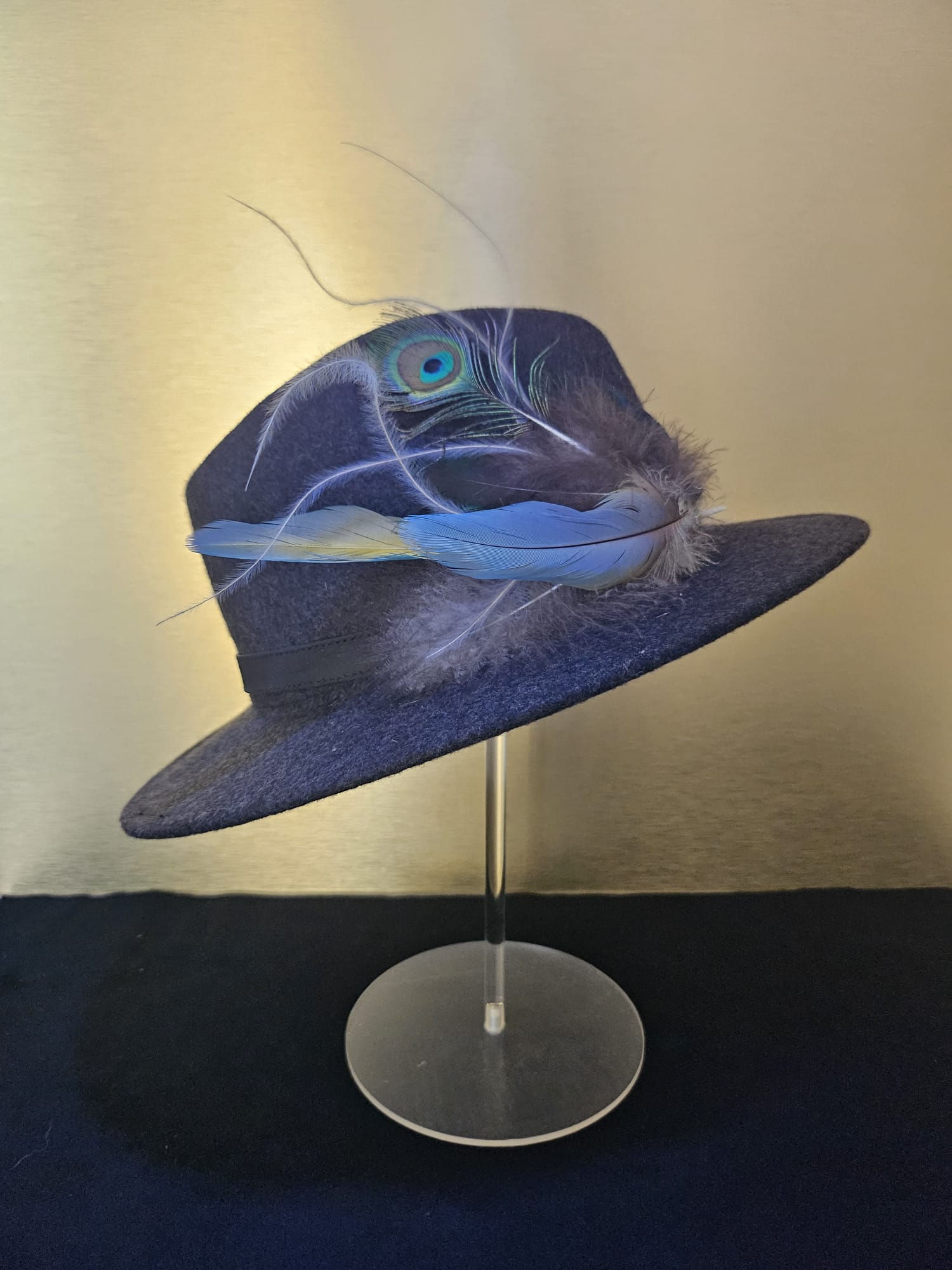 Angel Feather Hat Pin