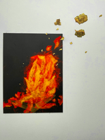 fire painting