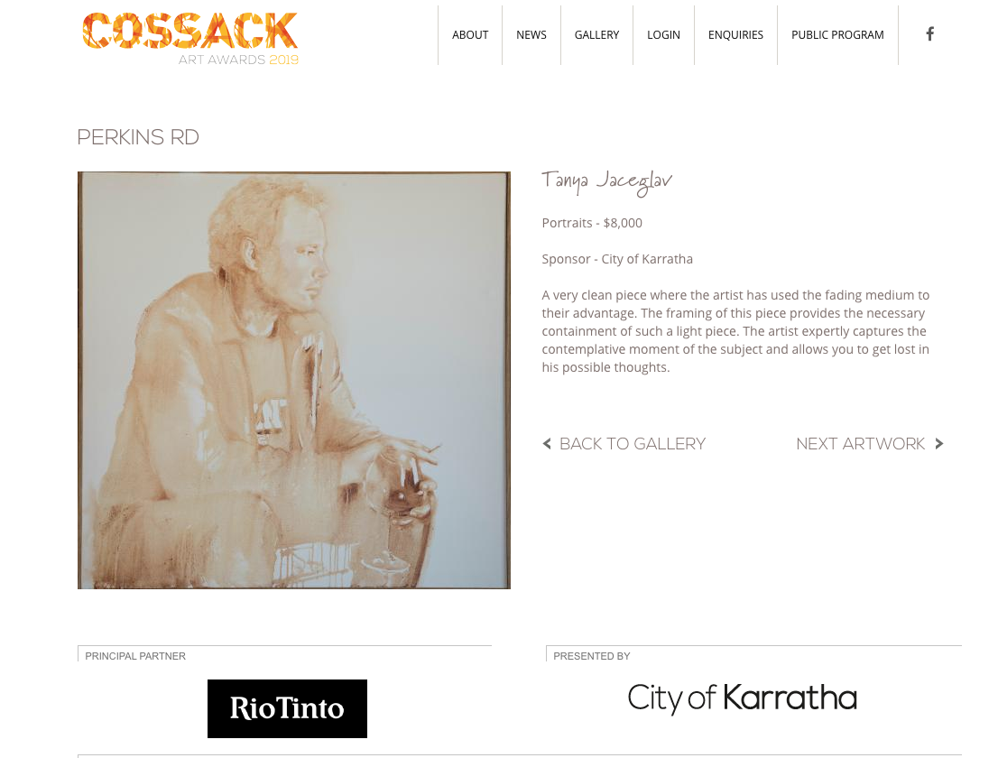 WINNER Cossack Art Award portraits