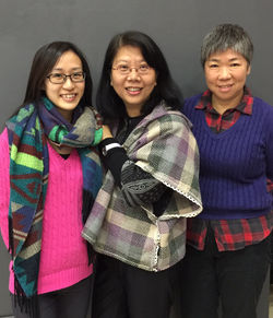 Yolande Leung, Elsa Lee, Lau Yau-Li