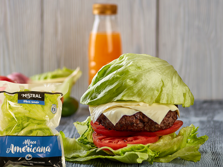 Receita de hambúrguer de alface