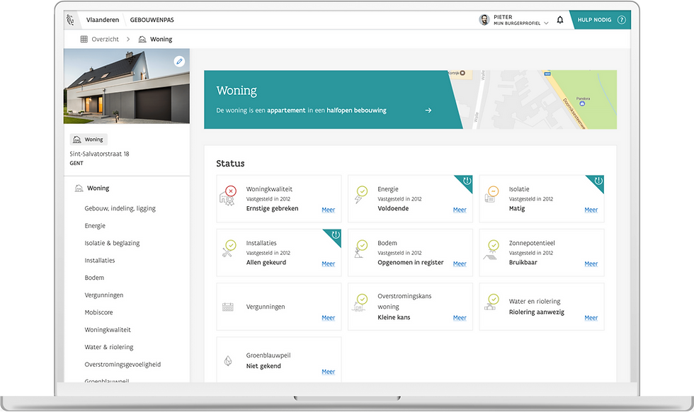 Op zoek naar het bouwjaar via de woon- of gebouwenpas in drie stappen