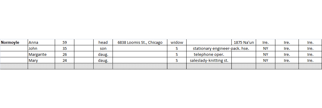 1920 Normoyle US Census page 2.gif