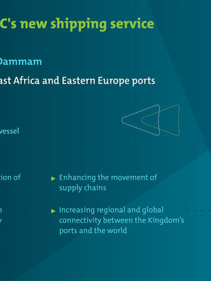 Kingdom of Saudi Arabia is adding the new shipping service INDIA EAST MED to Dammam