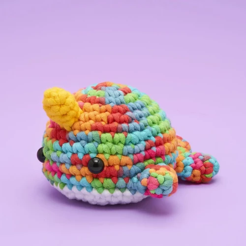Boogie Bjorn the Narwhal Beginner Crochet Kit | OurYarnStudio