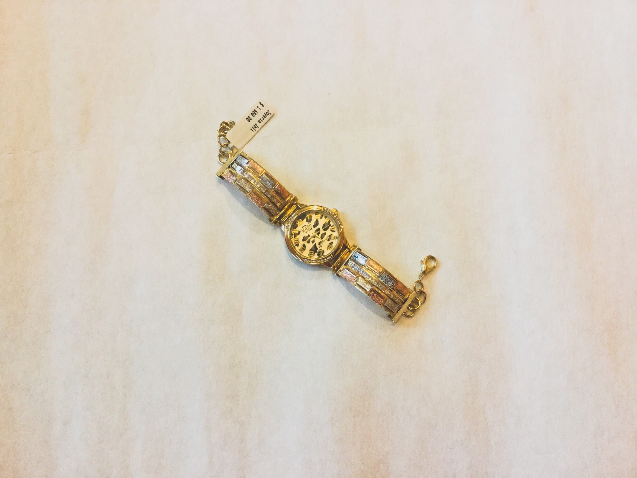 Reloj Pulsera 3 Oros AnimalPrint