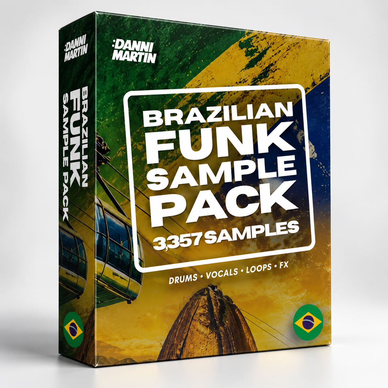Brazilian Funk Sample Pack Mockup