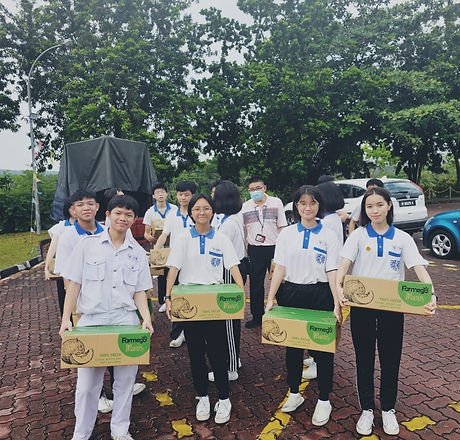 Foon Yew High School (Kulai) get sponsor from MCT AGRI