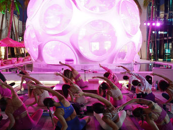 Fashion Strikes Cancer Presents Pink Yoga