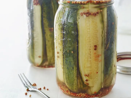 Quick and Easy Refrigerator Pickles