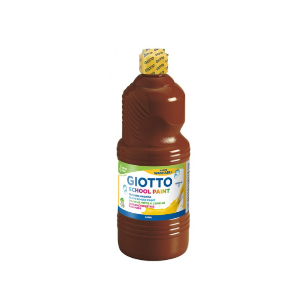 GUACHE ESCOLAR LAVÁVEL GIOTTO 1 LITRO CASTANHO -  535528