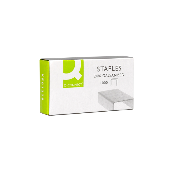 AGRAFOS 24/6 CAIXA 1000 UNIDADES