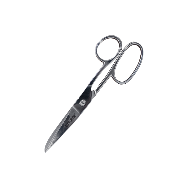 TESOURA METAL CROMADA 18cm/7.00''