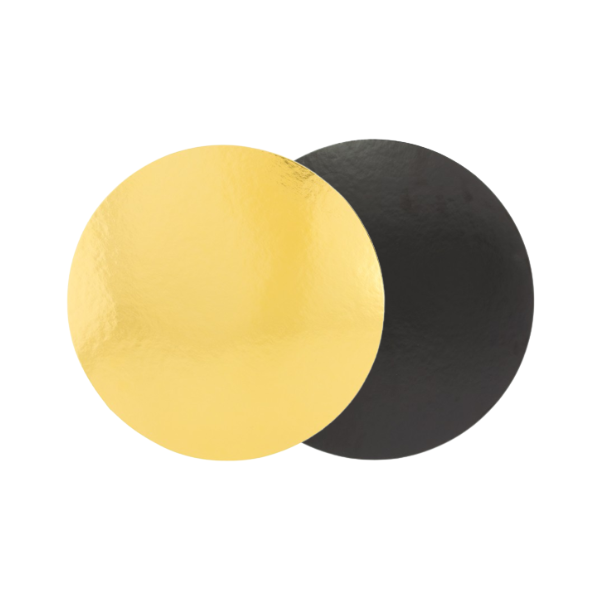 BASE PARA BOLOS OURO 20Cm (5 UNIDADES)