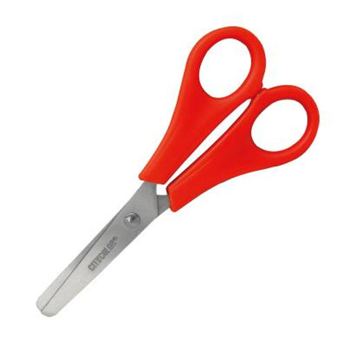 TESOURA ESCOLAR 13.5CM PONTA REDONDA