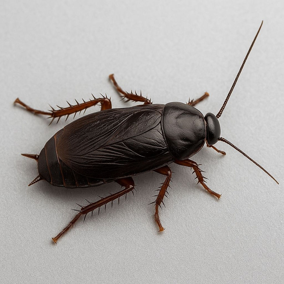 Tipos de baratas e doenças que elas podem causar