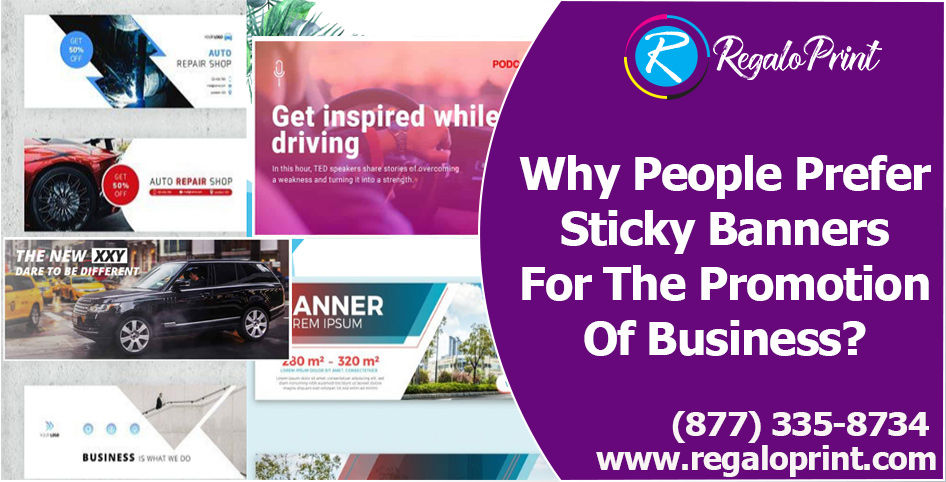 Custom Sticky Banners