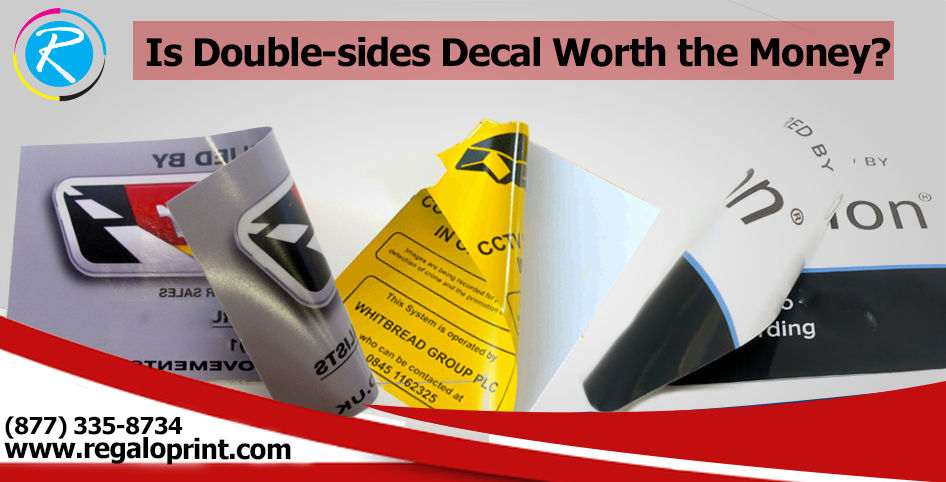 Double Sided Decals Printing