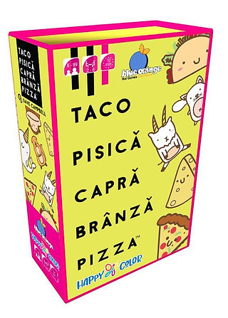 Taco, Pisică, Capră, Brânză, Pizza Joc de societate pentru intreaga familie