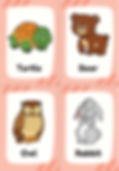 Miniatură: English cards - Animals, Vegetables, Fruits, and Emotions