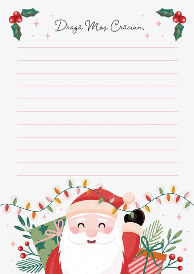 Scrisoare pentru Moș Crăciun de descarcat gratuit