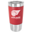 Thumbnail: 20 oz. Tumbler w/ Silicone Grip red