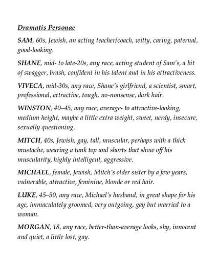 dramatis personae