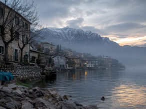 Il Lago di Garda avvolto dalla magia dell’inverno