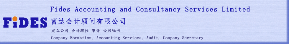 富达会计, 成立公司, 会计理帐, 审计, 公司秘书