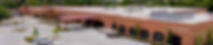 Drone image looking down at IHCRCs front entrance at 550