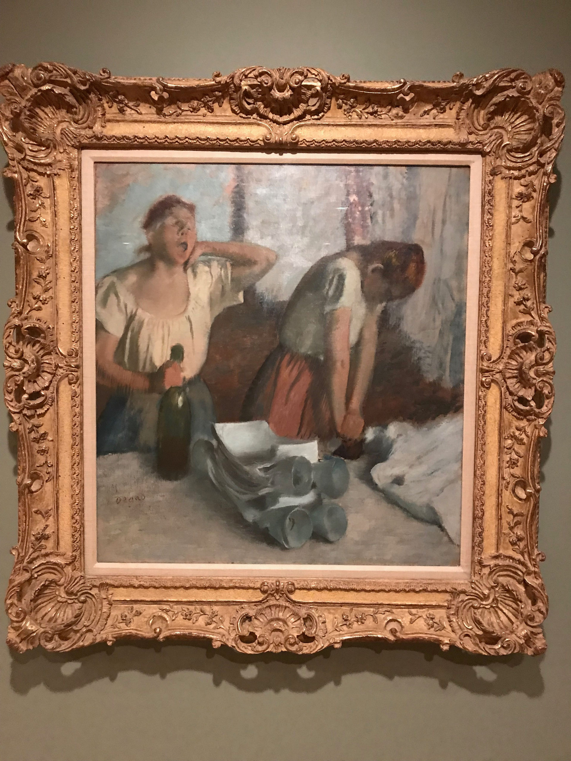 Degas Women Ironing 1876