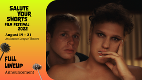 Full Lineup Announced for the 2022 Salute Your Shorts Film Festival