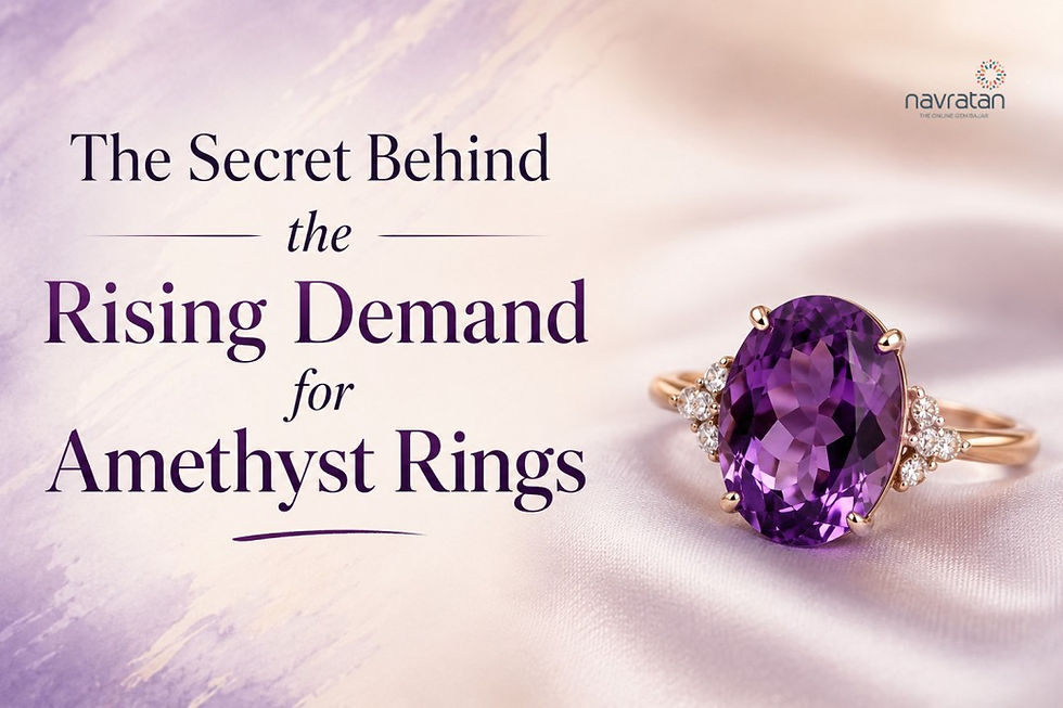 The Secret Behind the Rising Demand for Amethyst Rings