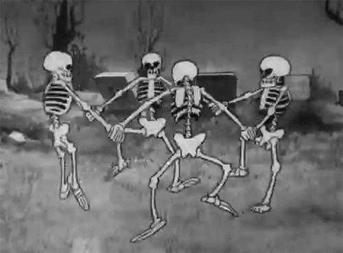 Image result for dancing skeleton gif