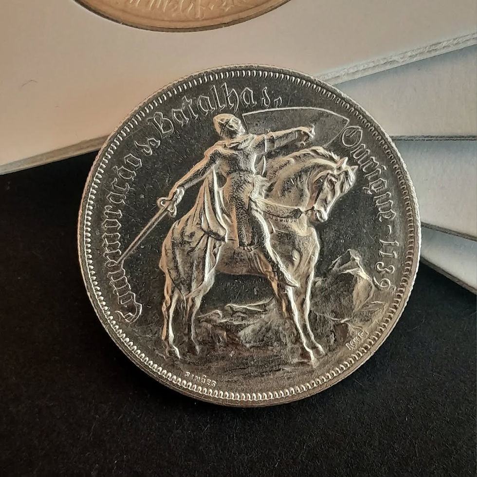 🐎 “Cavalinho” – 10 Escudos, 1928 (Comemoração da Batalha de Ourique - 1139)