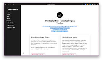 Online Lesson Booking is now live!!!
