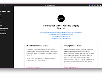 Online Lesson Booking is now live!!!