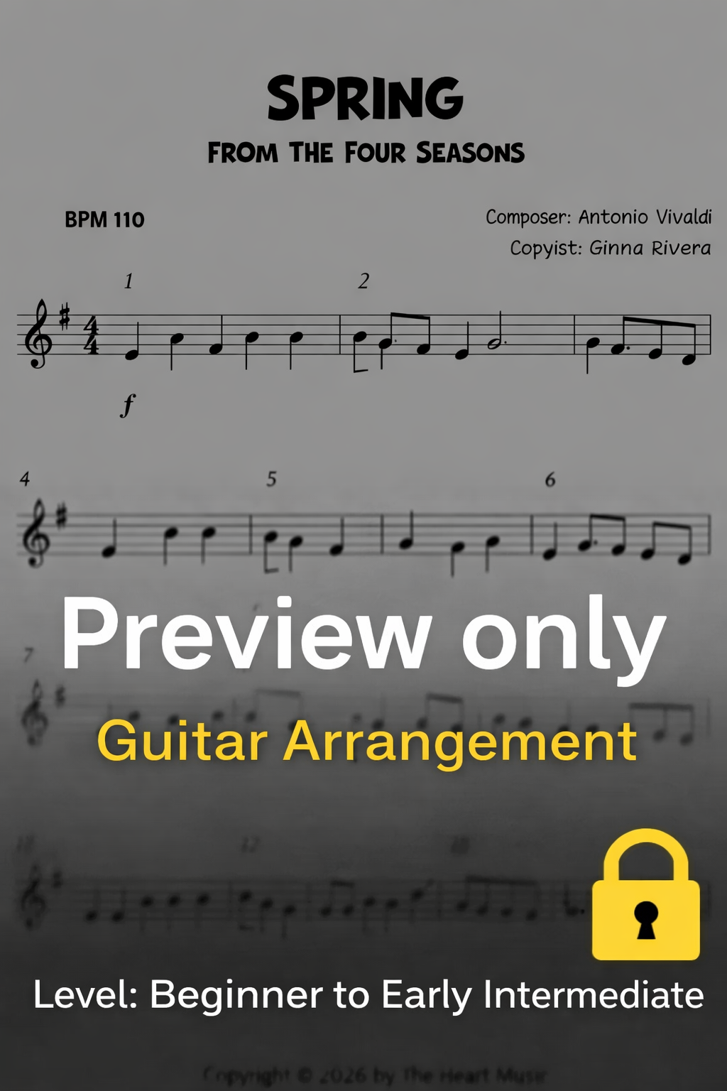 Spring – Vivaldi (Four Seasons) | Guitar Edition