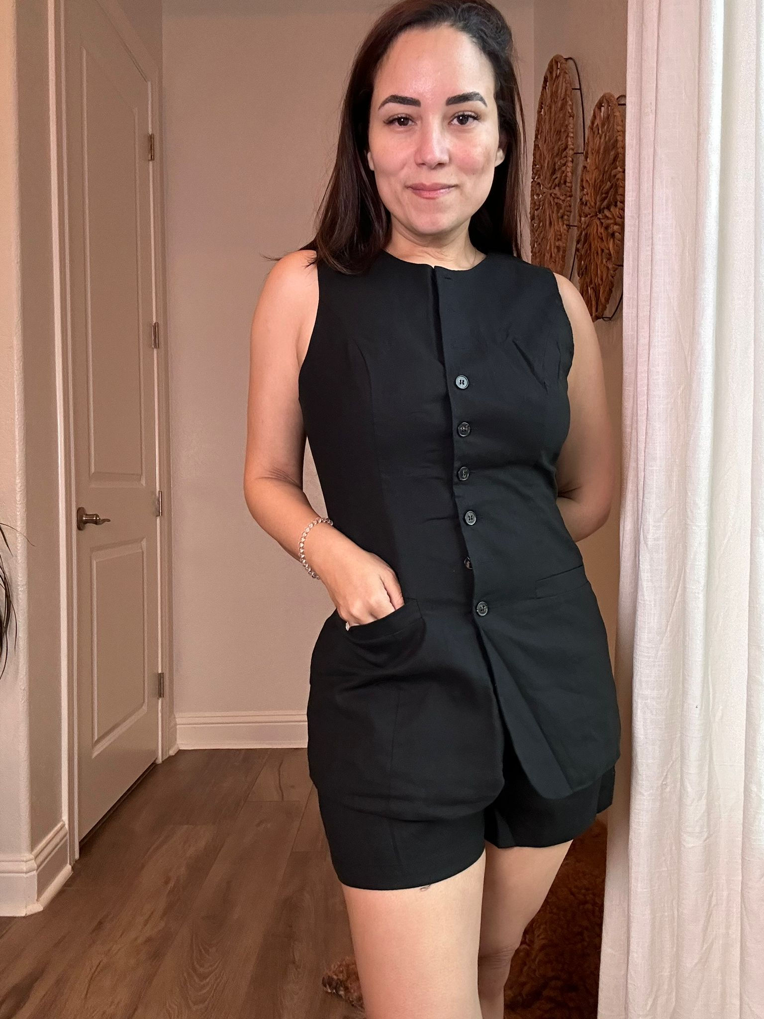 Cotton & Linen Pockets Black Set