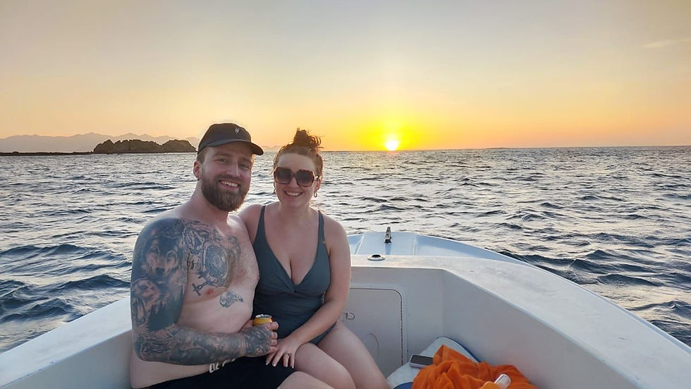 Sunset Cruise Allan Adventures at Dreams Las Mareas Resort Costa Rica La Cruz Guanacaste El Jobo
